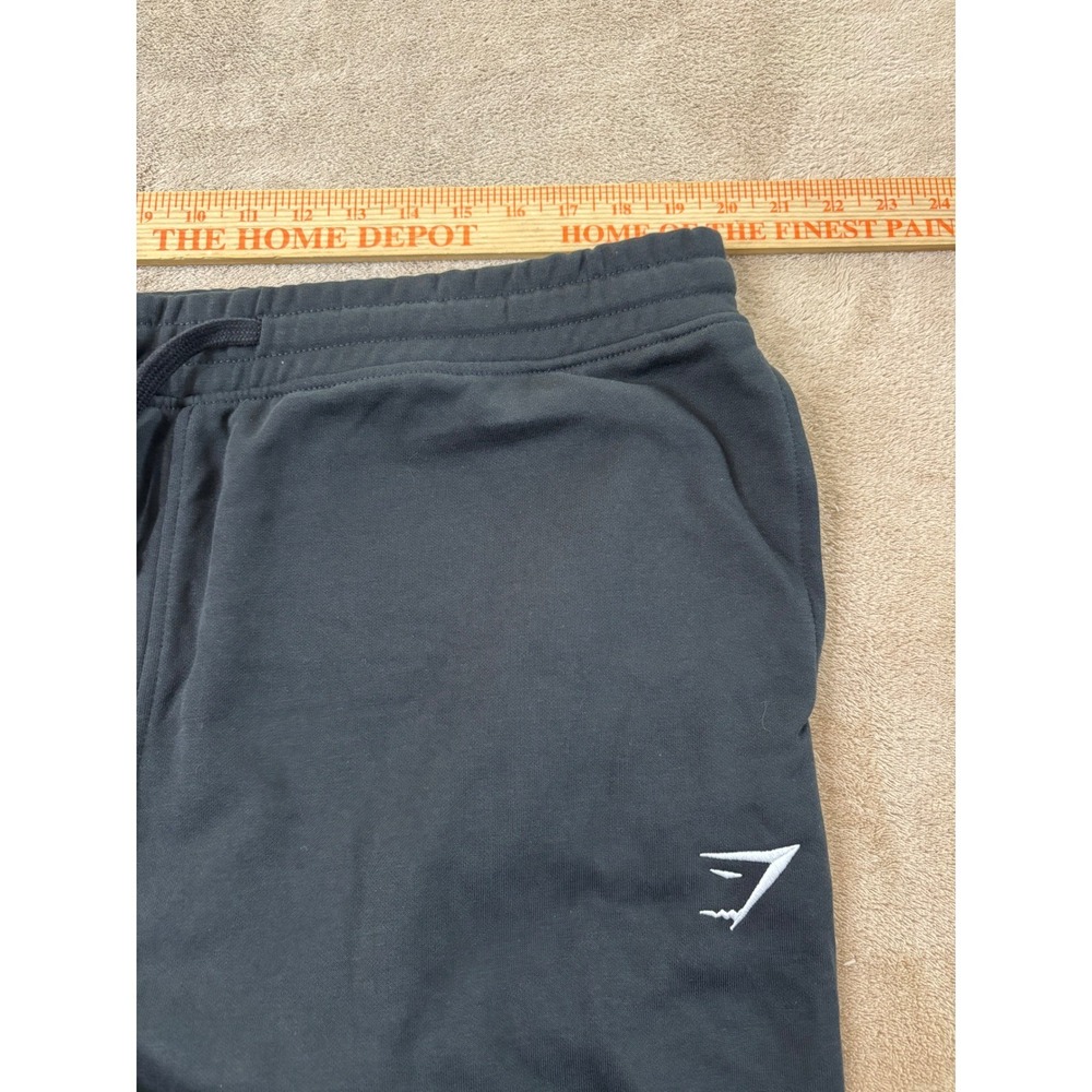 Gymshark Crest Joggers Men's Size 3XL Color Black Slim Fit Gymwear Casual NEW - Picture 6 of 12